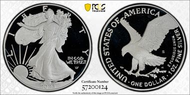 2023-S $1 Silver Eagle PR66DCAM