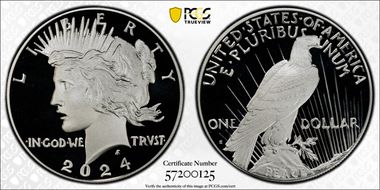 2024-S $1 Peace Dollar PR69DCAM