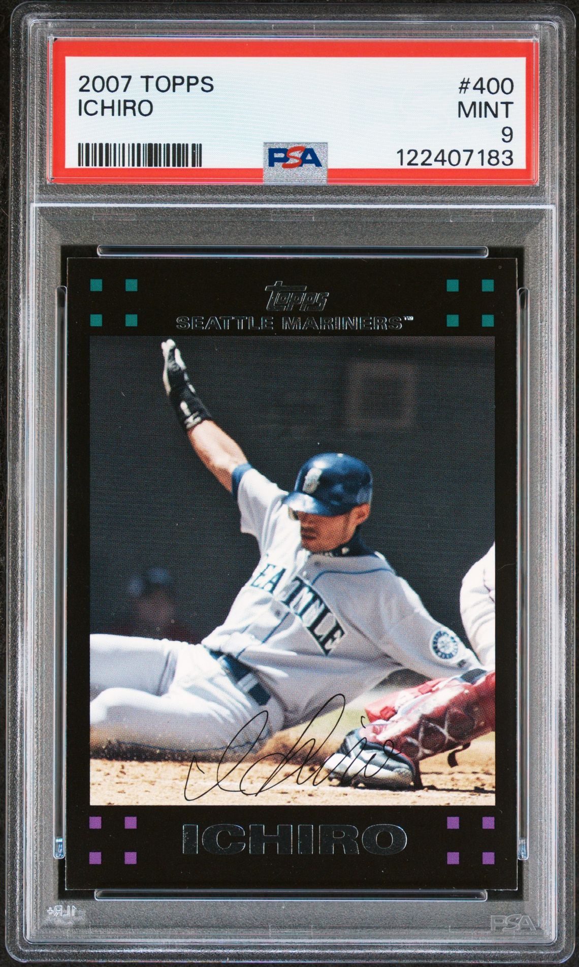2007 Topps Ichiro #400 Mint 9 front