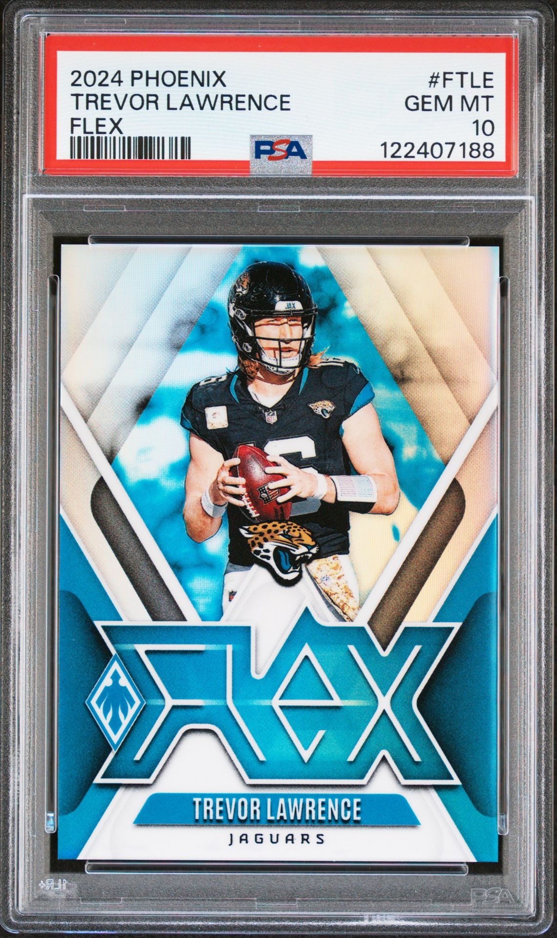 2024 Panini Phoenix Flex Trevor Lawrence #Ftle Gem Mt 10 front