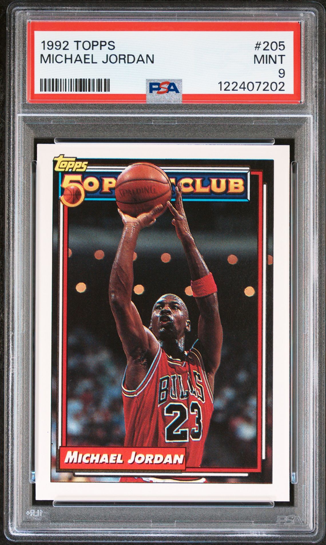 1992 Topps Michael Jordan #205 Mint 9 front