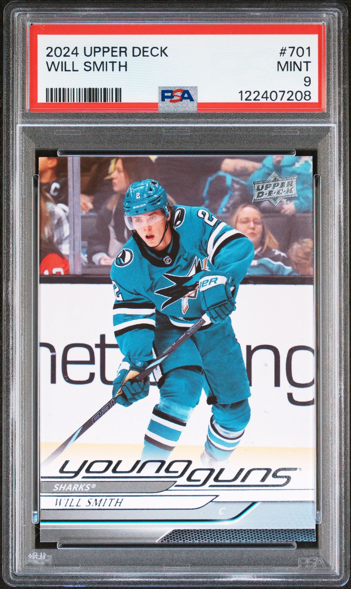 2024 Upper Deck Will Smith #701 Mint 9 front