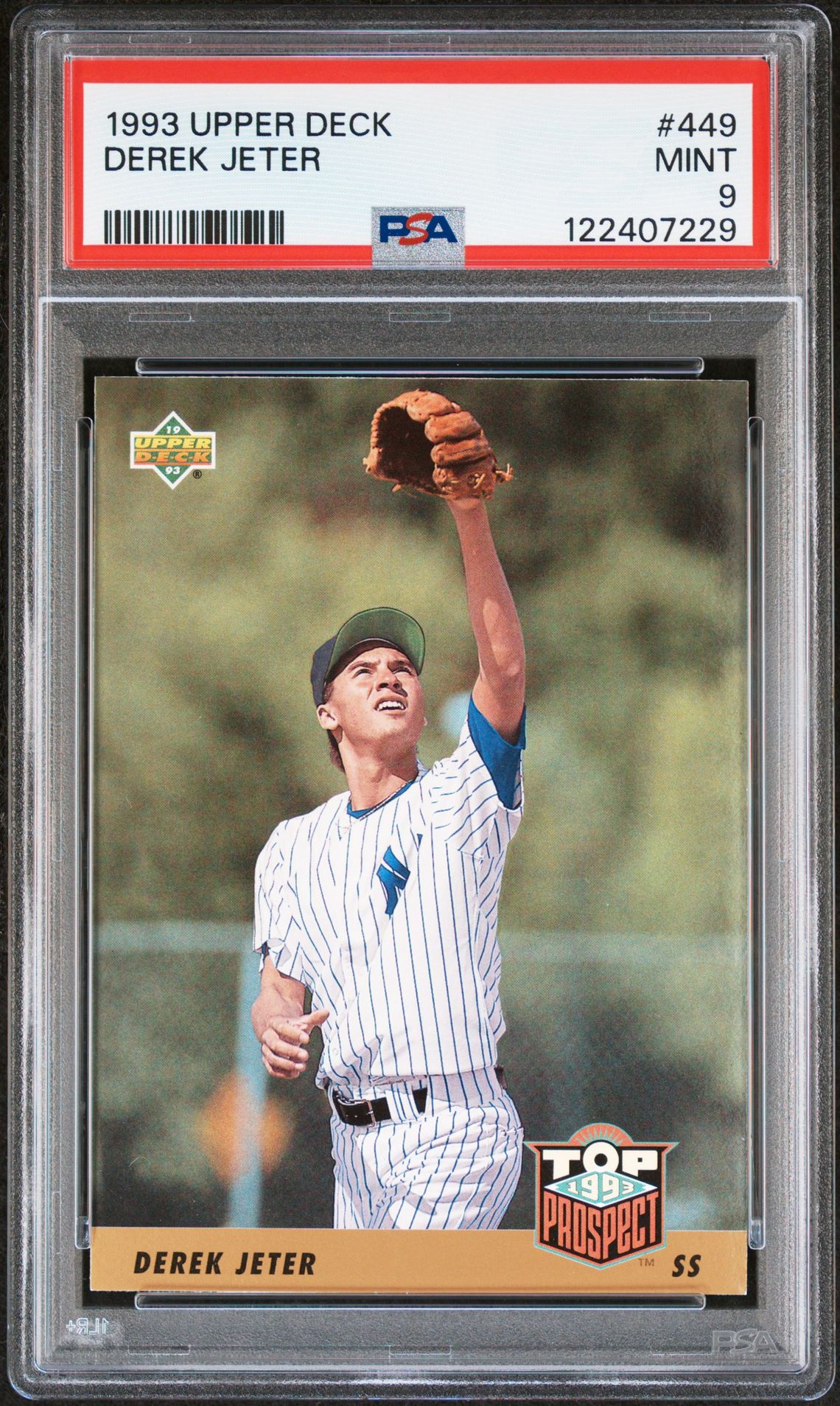 1993 Upper Deck Derek Jeter #449 Mint 9 front