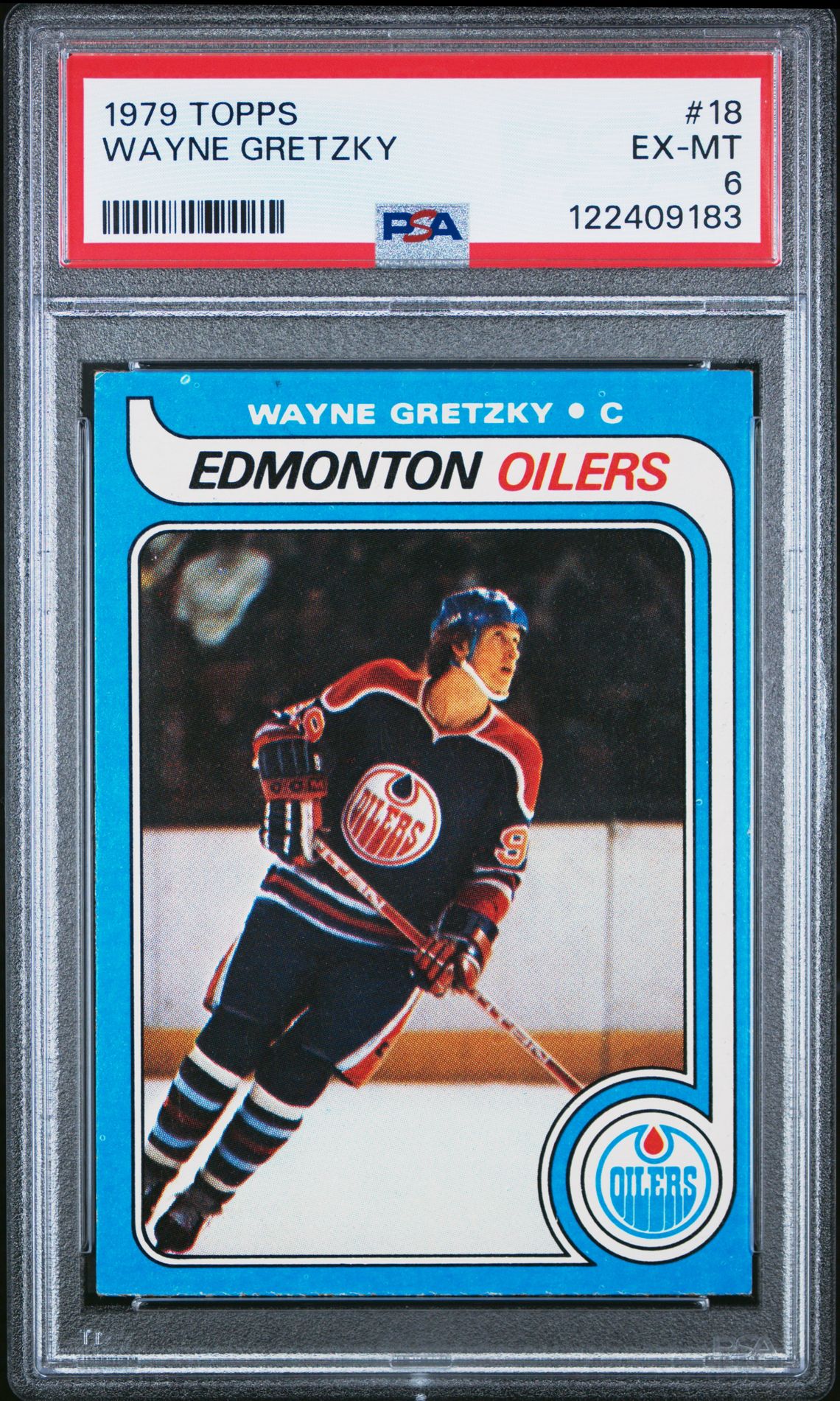 1979 Topps Wayne Gretzky #18 Ex-Mt 6 front
