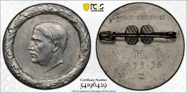 1936 Medal C-216 Al MS63