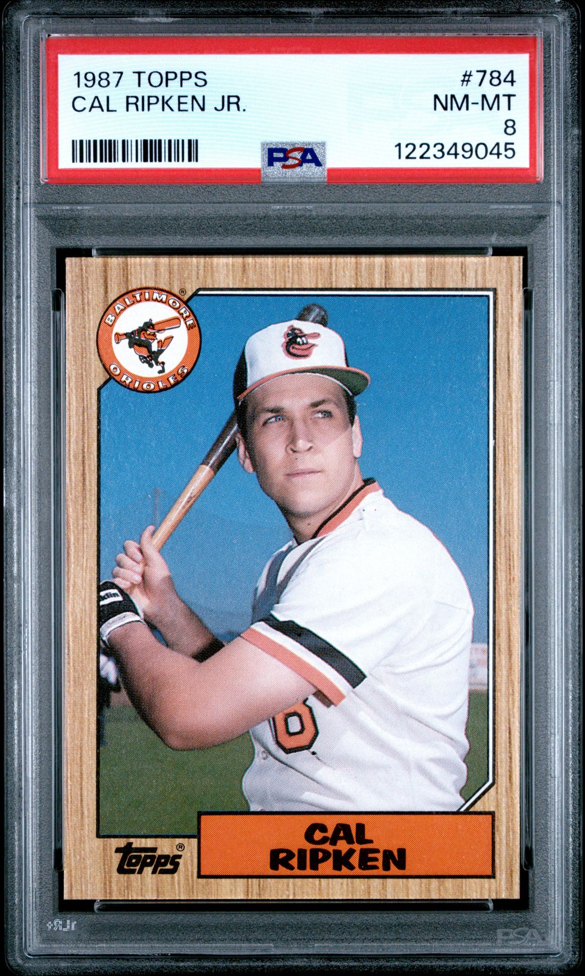1987 Topps Cal Ripken Jr. #784 Nm-Mt 8 front