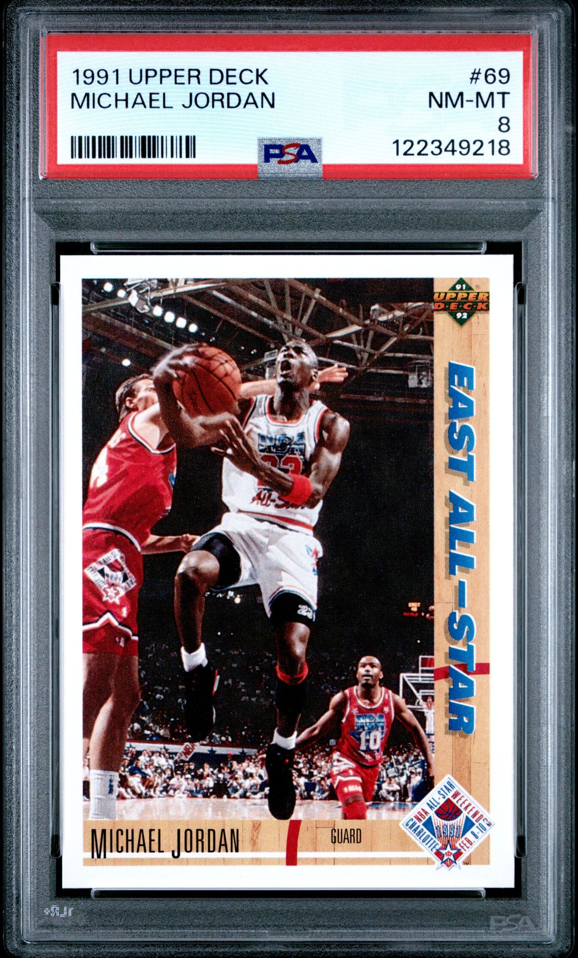 1991 Upper Deck Michael Jordan #69 Nm-Mt 8 front