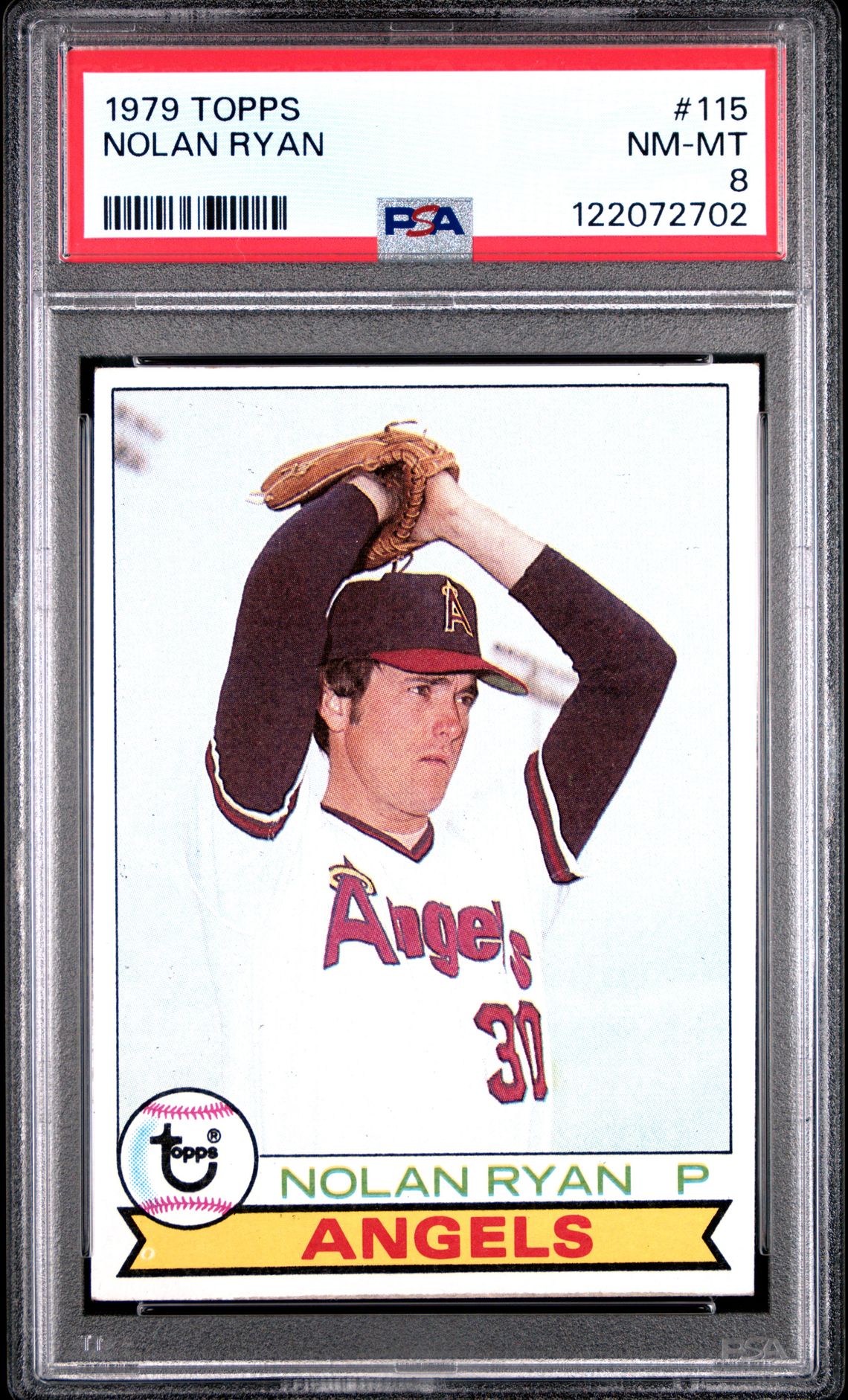 1979 Topps Nolan Ryan #115 Nm-Mt 8 front