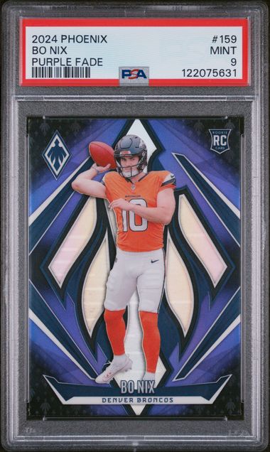 2024 Panini Phoenix Purple #159 Bo Nix front