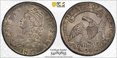 1827/6 50C O-102 AU58