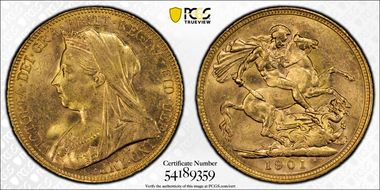 1901-M Sov S-3875 MS63