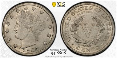 1885 5C AU55
