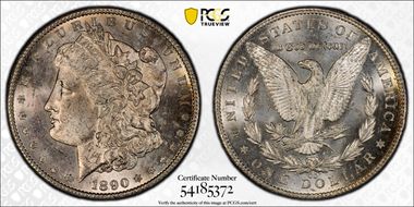 1890-CC $1 MS63