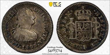 1800-Mo FM 1/2 R Calico-285 AU58