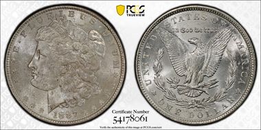 1887 $1 MS63
