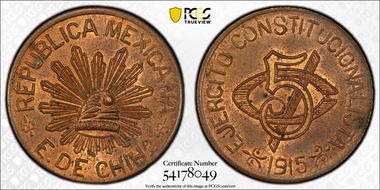 1915 5C KM-613 MS64RB