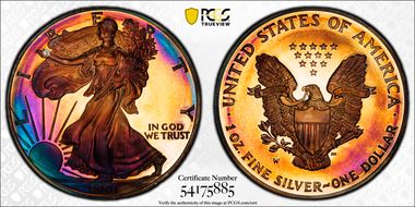 2001-W $1 Silver Eagle PR68DCAM