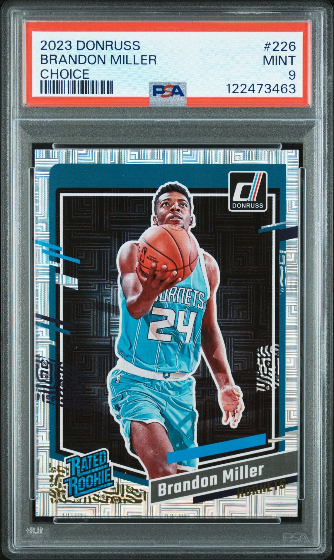 2023 Panini PANINI DONRUSS CHOICE #226 Brandon Miller front