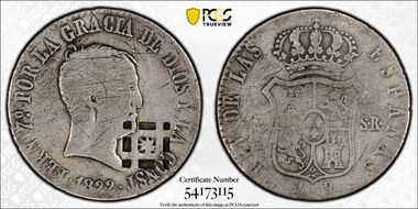 (1841) 4 R KM-10 C/M on Madrid 4R N1