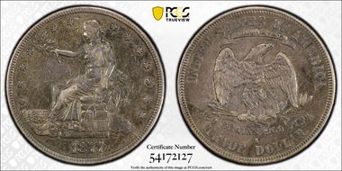 1877-S T$1 XF45