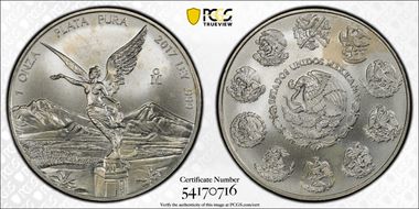 2017-Mo Onza Libertad Ag MS63