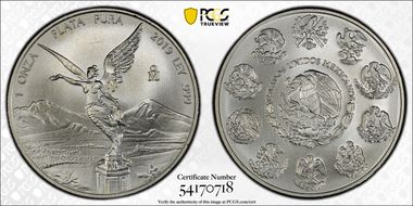 2019-Mo Onza Libertad Ag MS67