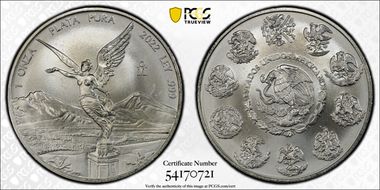 2022-Mo Onza Libertad Ag MS69