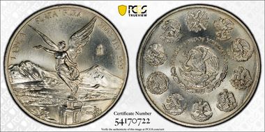 2003-Mo Onza Libertad Ag MS66