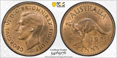 1951-PL (L) 1D MS64RB