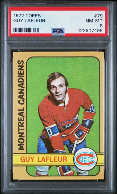 1972 Topps #79 Guy Lafleur front