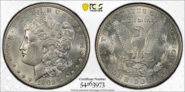 1902-O $1 MS63