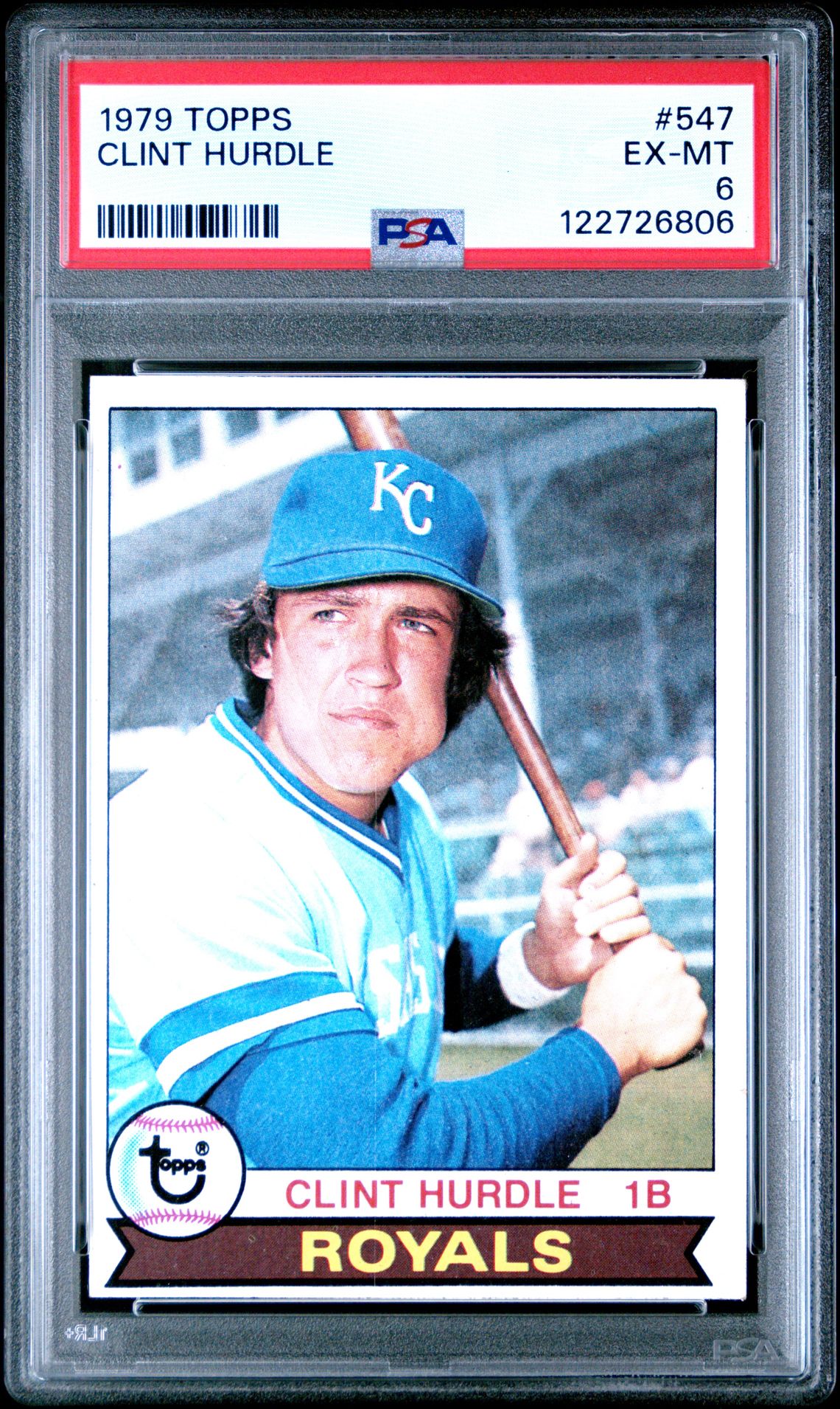 1979 Topps TOPPS #547 Clint Hurdle front