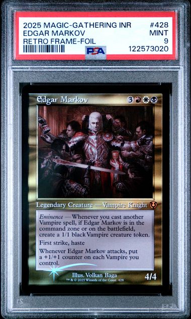 2025 MTG Magic: The Gathering Foil #428 Edgarmarkov front