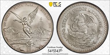 2016-Mo 1/2 oz Libertad Ag MS69