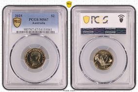 2025 $2 MS67