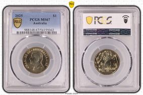2025 $1 MS67