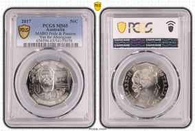 2017 50C MABO Pride & Passion Yes for Aboriginals MS65