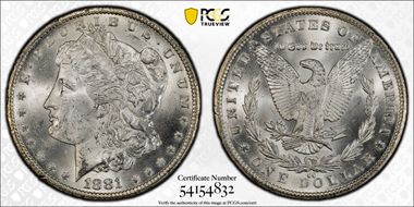 1881-CC $1 MS65