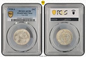 1928-A 20C Lec-228 AU58