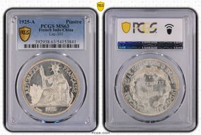 1925-A Piastre Lec-301 MS63