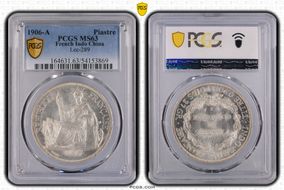 1906-A Piastre Lec-289 MS63