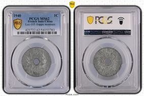 1940 1C Lec-105 frappe monnaie MS62