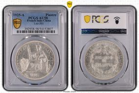 1925-A Piastre Lec-301 AU58