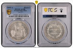 1895-A Piastre Lec-277 AU58