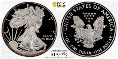 2013-W $1 Silver Eagle PR68DCAM