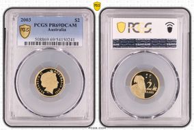 2003 $2 PR69DCAM