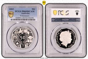 2003 50C Volunteers PR69DCAM