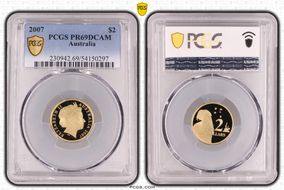 2007 $2 PR69DCAM