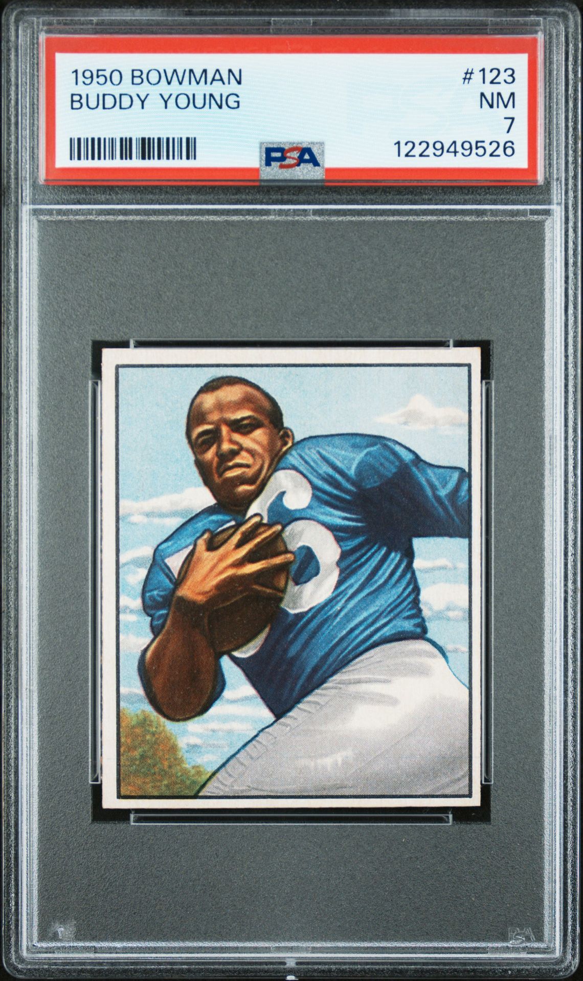 1950 Bowman BOWMAN #123 Buddy Young front