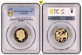 2007 $1 PR69DCAM